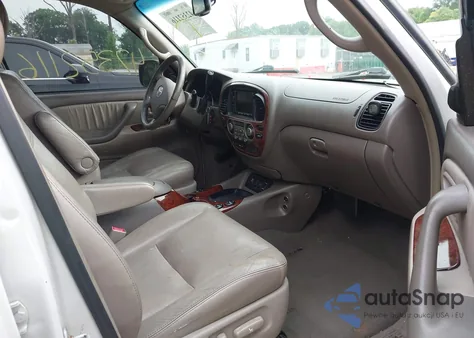 2007 Toyota Sequoia Limited V8 z USA, uszkodzony, nr VIN 5TDBT48A27S287739